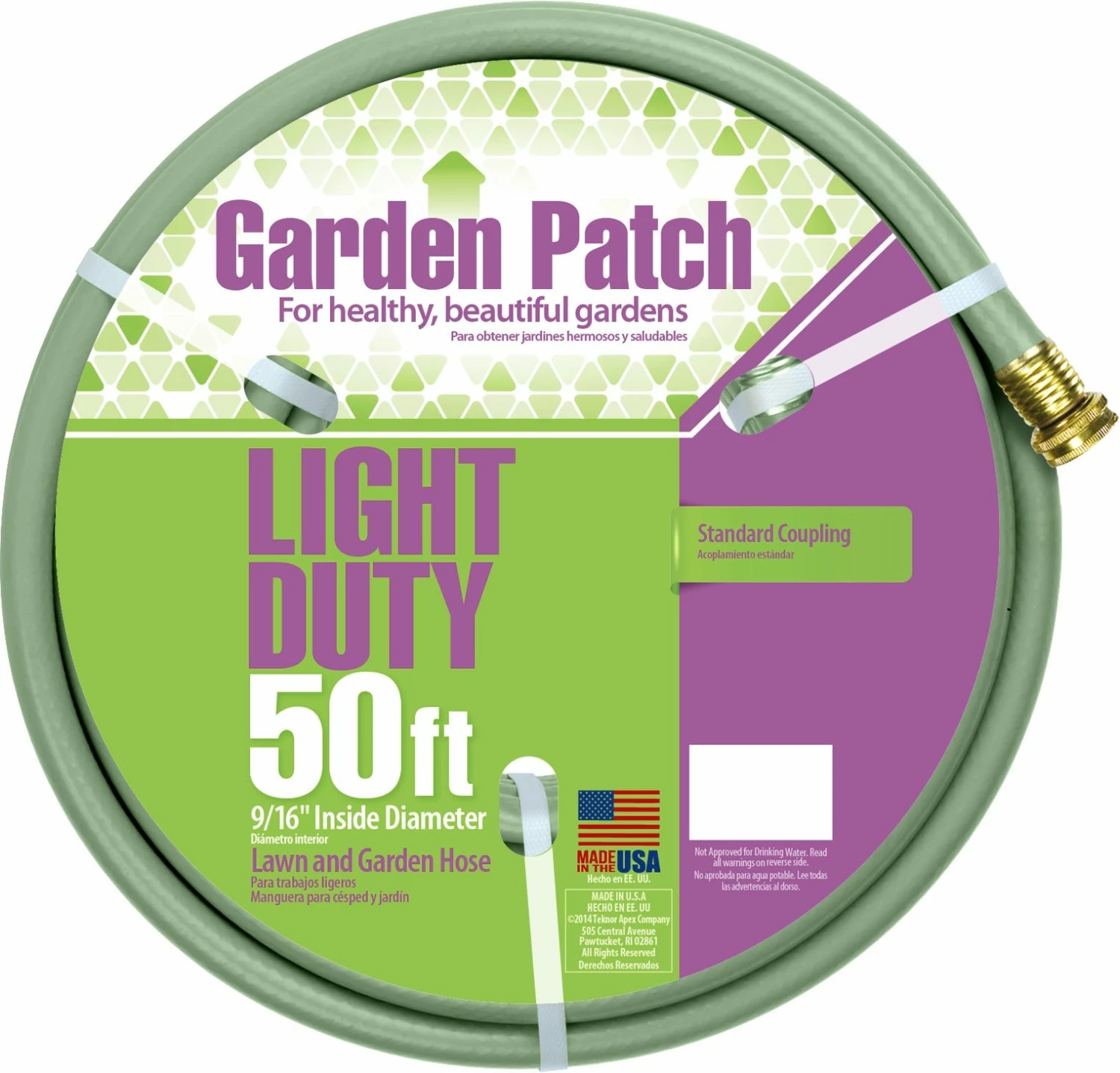 Various Brands Garden Hose 5/8" x 50' - 8401-50 - Hoses 1 Various Brands Garden Hose 5/8" x 50' - 8401-50 - Hoses