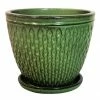 Various Brands Waffle Planter, Green, Small - ASCBRP6NO3JSGS - Planters