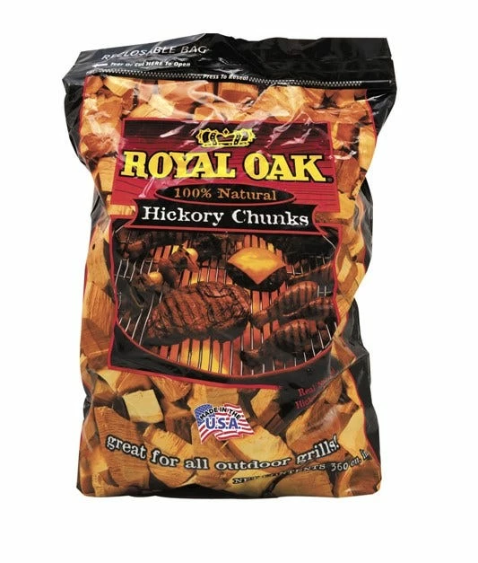 Royal Oak Hickory Chunks - 197-300-163 - Flavorers & Seasonings 1 Royal Oak Hickory Chunks - 197-300-163 - Flavorers & Seasonings