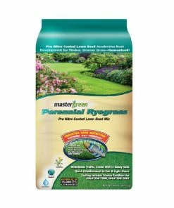 Schultz Master Green Perennial Ryegrass Seed Mix, 50lb - SEEDRYEGRASS