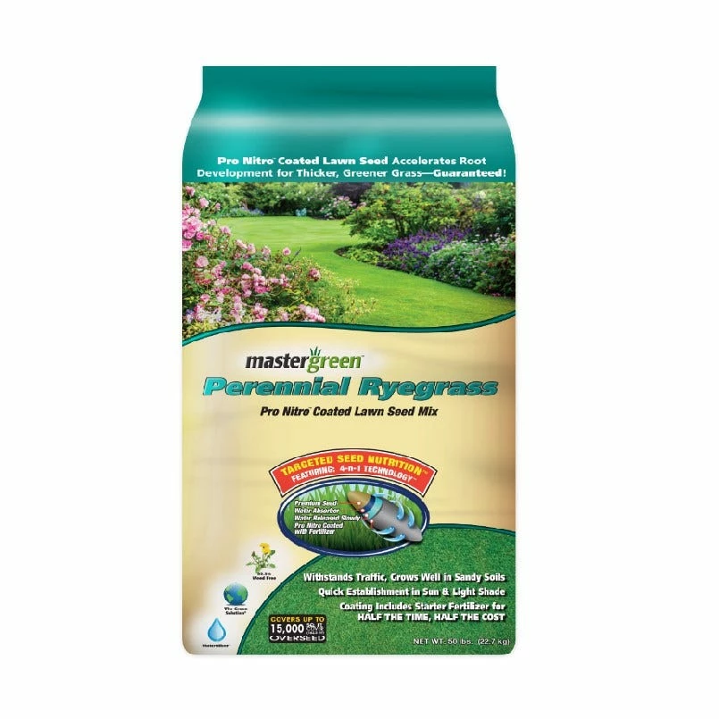 Schultz Master Green Perennial Ryegrass Seed Mix, 50lb - SEEDRYEGRASS 1 Schultz Master Green Perennial Ryegrass Seed Mix, 50lb - SEEDRYEGRASS