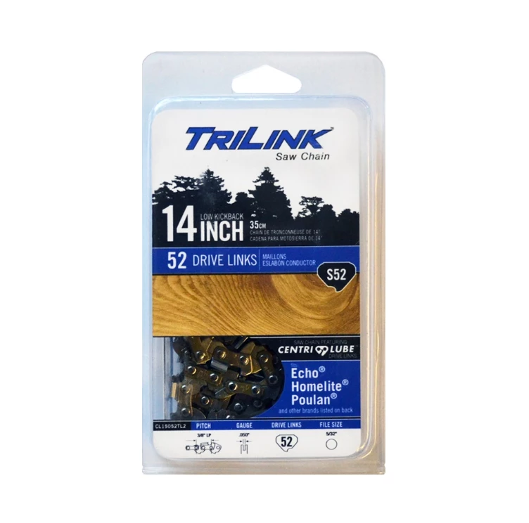 TriLink Saw Chain 14 inch Chain w/ 52 Drive Links CL15052TL2 - Chainsaw Parts & Accessories 2 TriLink Saw Chain 14 inch Chain w/ 52 Drive Links CL15052TL2 - Chainsaw Parts & Accessories - Image 2