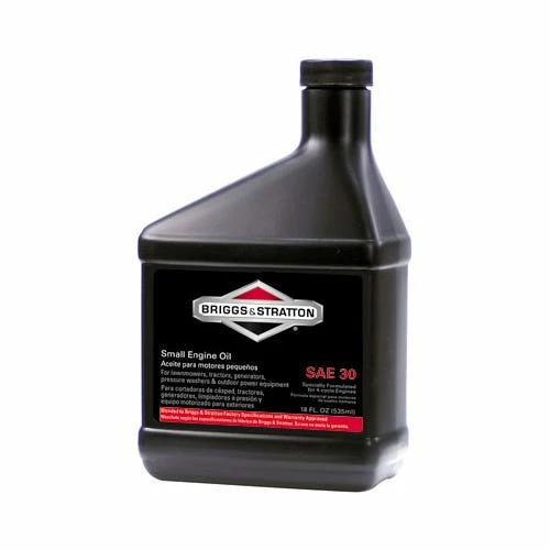 Briggs & Stratton Lawn Mower Small Engine Oil SAE 30 For 4-Cycle 18oz - 100005 - Small Engines & Accessories