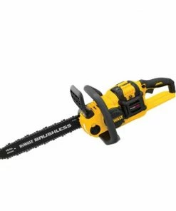 DeWalt 16" 60V MAX Lithium-Ion Cordless FLEXVOLT Brushless Chainsaw with (1) 3.0Ah Battery and Charger - DCCS670X1 - Electric Chainsaws