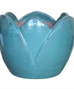 Various Brands Lotus Planter, Jade Green, Medium - GC0097JGM - Planters
