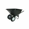 Various Brands 10 Cubic Foot Poly Wheelbarrow - WB10P - Carts & Wheelbarrows