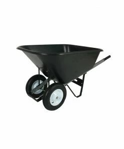 Various Brands 10 Cubic Foot Poly Wheelbarrow - WB10P - Carts & Wheelbarrows