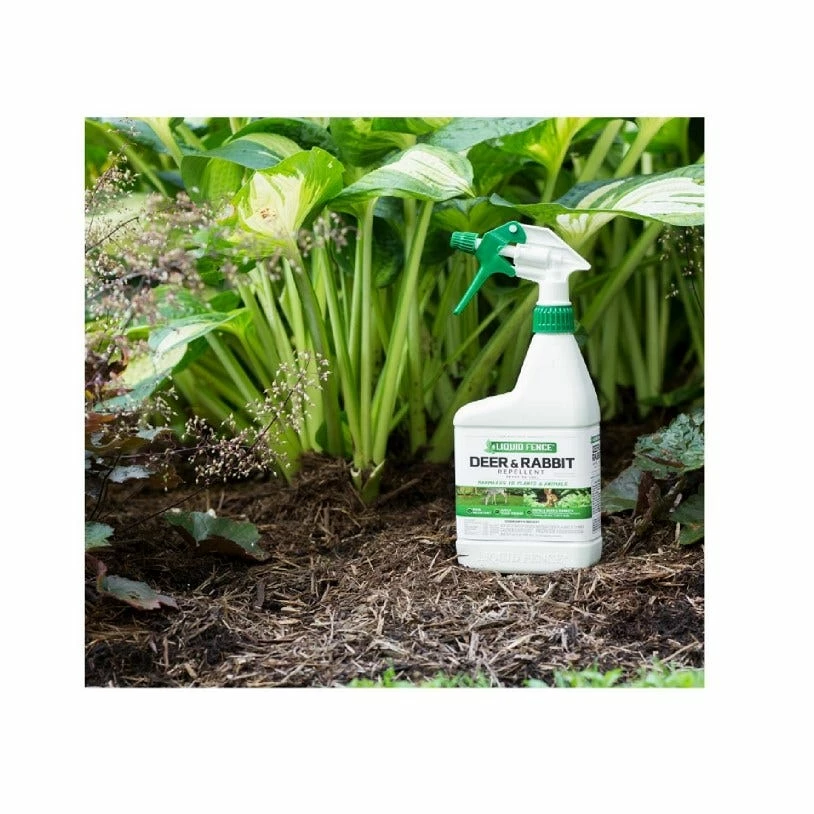 Liquid Fence Deer & Rabbit Repellent Spray, 32 oz. RTU - HG-71126 - Animal Repellants 2 Liquid Fence Deer & Rabbit Repellent Spray, 32 oz. RTU - HG-71126 - Animal Repellants - Image 2