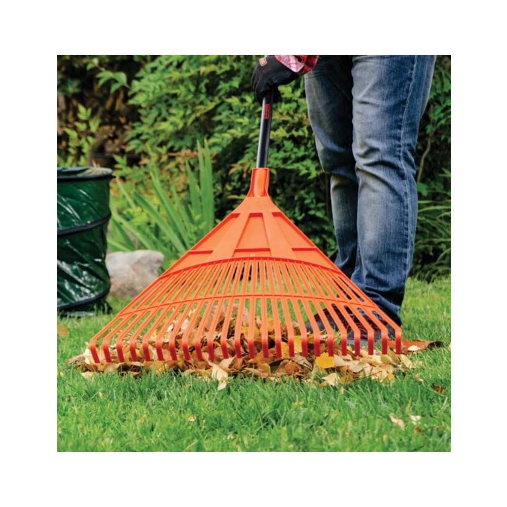 Black & Decker 24" Poly Rake with Gloves Combo Pack - BD3205 - Rakes 2 Black & Decker 24" Poly Rake with Gloves Combo Pack - BD3205 - Rakes - Image 2