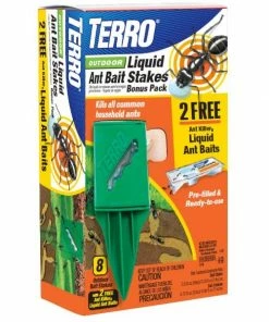 Woodstream TERRO Outdoor Liquid Ant Bait Stakes - T1812P - Baits & Traps