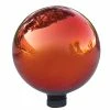 Alpine Glass Red Gazing Globe GLB292RD - Solar