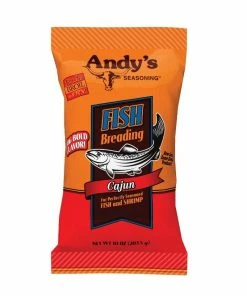 Andy's Seasoning Andys Cajun Fish Breading, 10oz - 50198 - Flavorers & Seasonings
