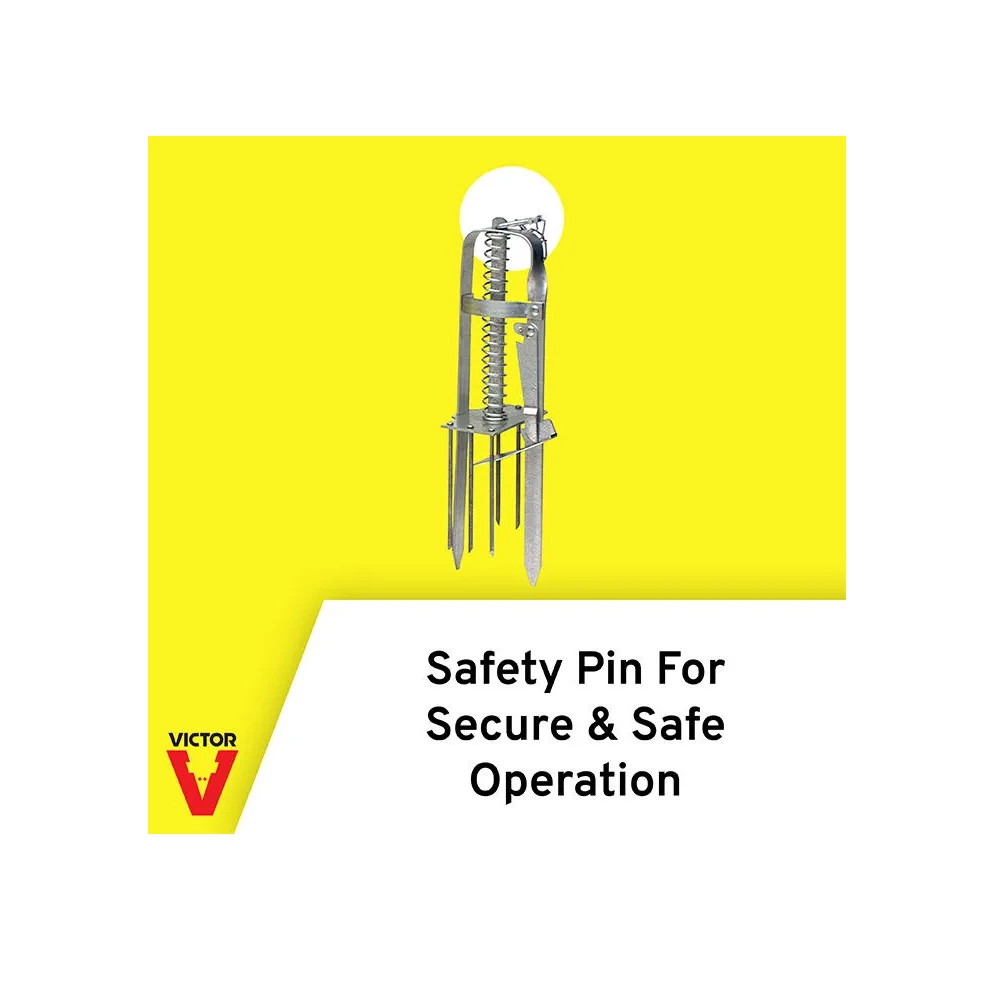 Victor Plunger Style Mole Trap 0645 - Baits & Traps 3 Victor Plunger Style Mole Trap 0645 - Baits & Traps - Image 3