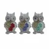 Alpine Succulent Floral Owl Statue - Assorted QWR1044ABB - Garden Accessories