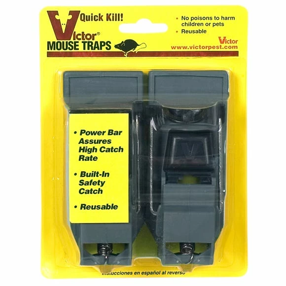Victor Quick Kill Mouse Trap - M140C - Baits & Traps 1 Victor Quick Kill Mouse Trap - M140C - Baits & Traps