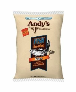 Andy's Seasoning Andys Yellow Fish Breading, 5lb - 40097 - Flavorers & Seasonings