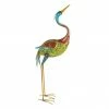 Alpine Colorful Crane Décor Looking Up - BVK634 - Garden Accessories
