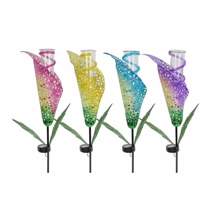 RK Brand Alpine Calla Lily Garden Stake with Colored LED Lights - RGG387A - Lighting, Torches & Firepits 1 RK Brand Alpine Calla Lily Garden Stake with Colored LED Lights - RGG387A - Lighting, Torches & Firepits