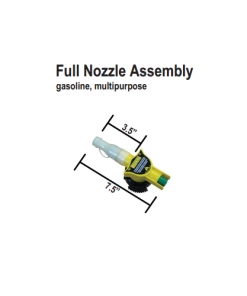 No-Spill No Spill Fuel Can, 2.5 Gallon Capacity - NOSPILLCAN 2.5 - Fluids -Cheap Lawn Shop a0f3d057c629ba455c1be4d315df0ee2523546d1 full nozzle assembly no spill fuel can 1