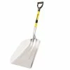 Tru-Pro TruPro Aluminum Scoop #14 with Fiberglass D-Handle, 27" - 31299 - Rakes, Shovels & Sweepers
