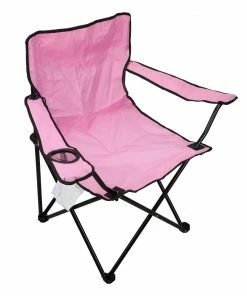 Rural King RK Logo Pink Folding Chair 87-853-0204 - Patio Furnishings