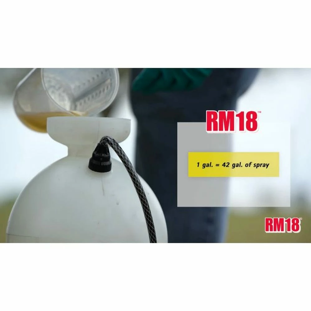 RM18 Fast Acting Weed & Grass Killer Concentrate, 32 oz. - 75435 - Herbicides 4 RM18 Fast Acting Weed & Grass Killer Concentrate, 32 oz. - 75435 - Herbicides - Image 4