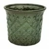 Various Brands Fleur de Lis Planter, Seafoam, Large - YX154SFL - Planters