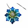 Alpine Solar Turquoise Flowers LED String Lights - SCC488SLR-TUR - Lighting, Torches & Firepits