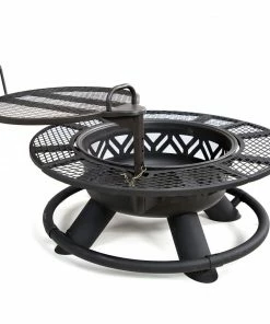 Lincoln Outfitters Steel Fire Pit with BBQ Grate - 90-165-0204 - Fire Pits & Heaters 16 Lincoln Outfitters Steel Fire Pit with BBQ Grate - 90-165-0204 - Fire Pits & Heaters -Cheap Lawn Shop ae5030a889cb6372bae6efd7b40882483b9a5ded 32150005 6