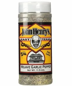 John Henry's Mojave Garlic Pepper BBQ Rub 11.5oz - MOJAVE GARLIC - Flavorers & Seasonings -Cheap Lawn Shop aeb0ae886d97c3feb9fd42ce0f5e4fa6fddb6741 mojave