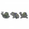 Alpine Succulent Garden Animal Statue - Assorted QWR1042ABB - Garden Accessories