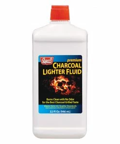 Super S Premium Charcoal Lighter Fluid, 32oz - POLY61112 - Tools & Accessories