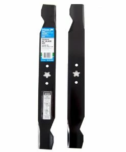 Arnold Universal Side Discharging Blade Set for 42" Lawn Tractors with 5-Point Center Hole, Two Blade Set - 490-110-0136 - Lawn Mower Accessories