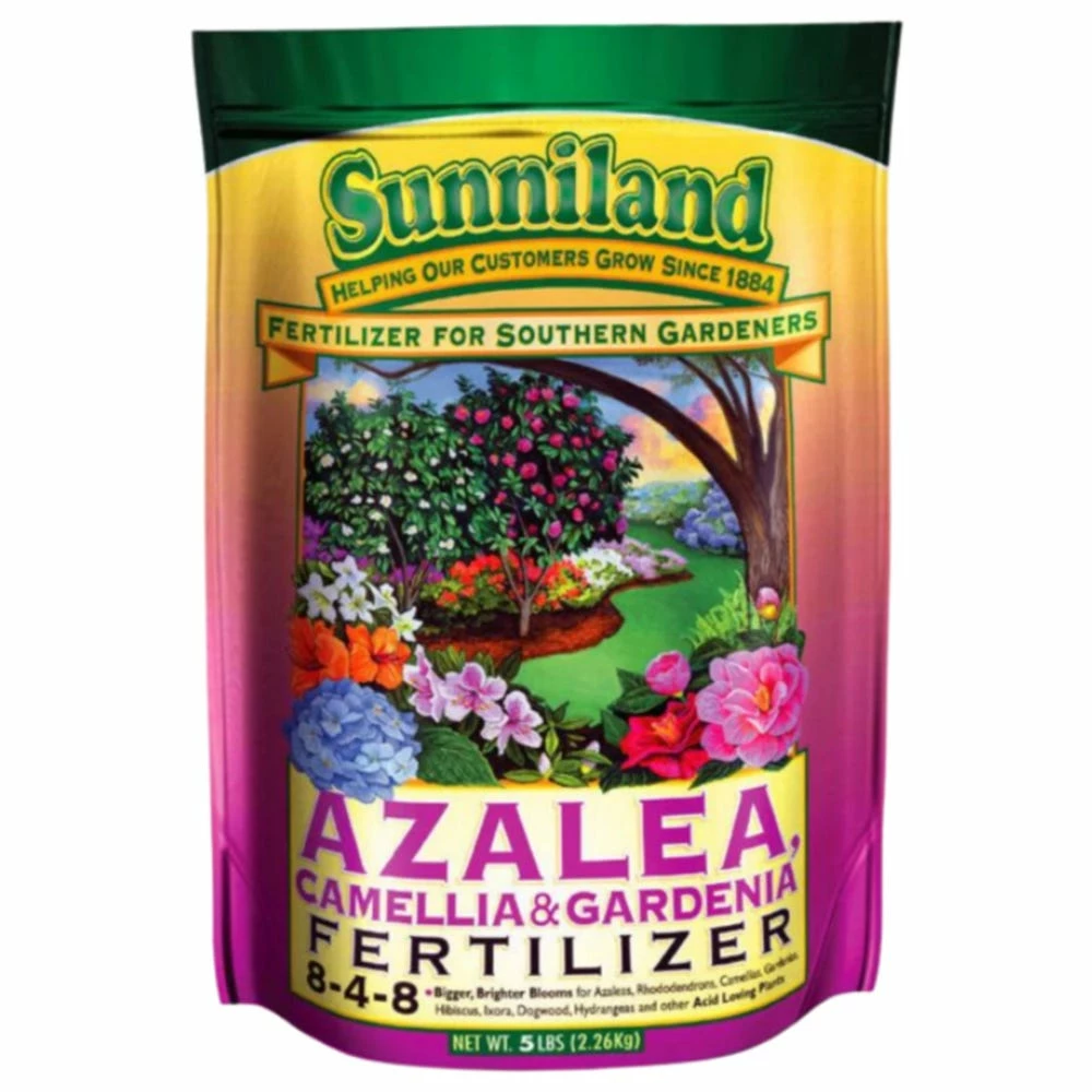 Sunniland Azalea, Camellia & Gardenia Fertilizer, 5 Pounds - 122406 - Fertilizers & Plant Food 1 Sunniland Azalea, Camellia & Gardenia Fertilizer, 5 Pounds - 122406 - Fertilizers & Plant Food
