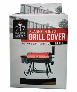 217 Grilling Company Elite Flannel Pellet Cover - RK80A5 - Tools & Accessories