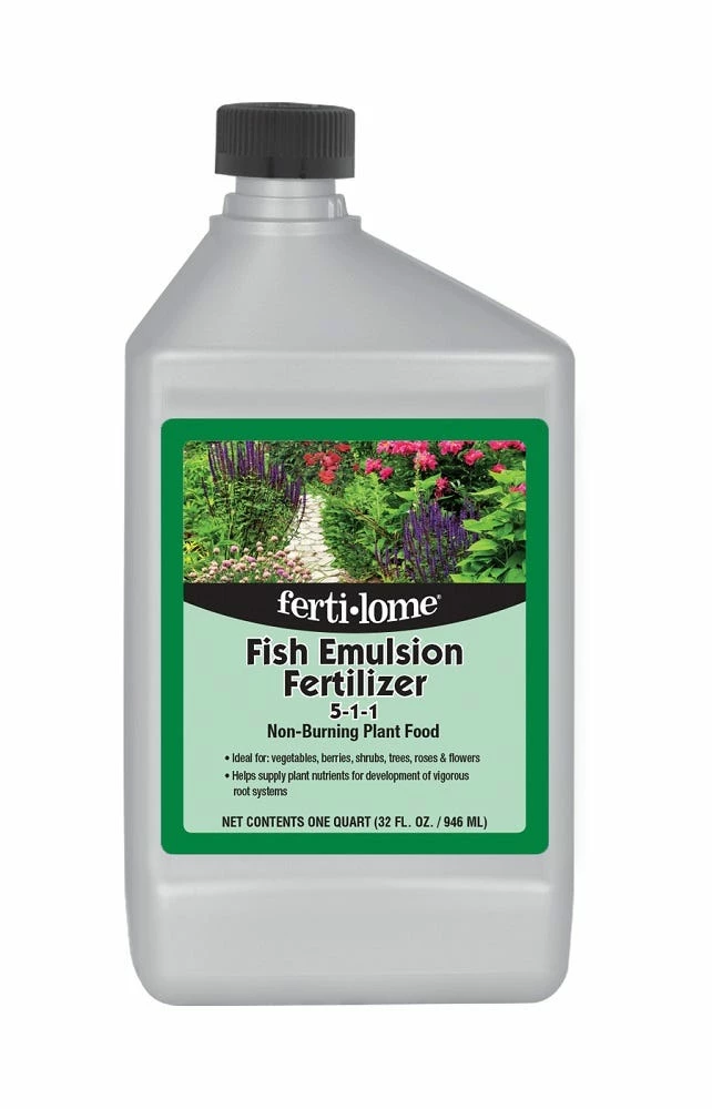 Ferti-lome Ferti -Lome VPG 5 -1 -1 Fish Emulsion Fertilizer, 1qt - 10612 - Fertilizers & Plant Food 1 Ferti-lome Ferti -Lome VPG 5 -1 -1 Fish Emulsion Fertilizer, 1qt - 10612 - Fertilizers & Plant Food