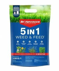 BioAdvanced Bio Advanced 5-IN-1 Weed & Feed - 704865H - Lawn Weed Killer