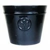 Various Brands Fleur de Lis Planter, Glossy Black, Large - GC0580GBL - Planters