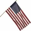 Valley Forge 5' Wood Pole Polycotton United States Flag Kit - AA99050 - Flags & Flag Poles