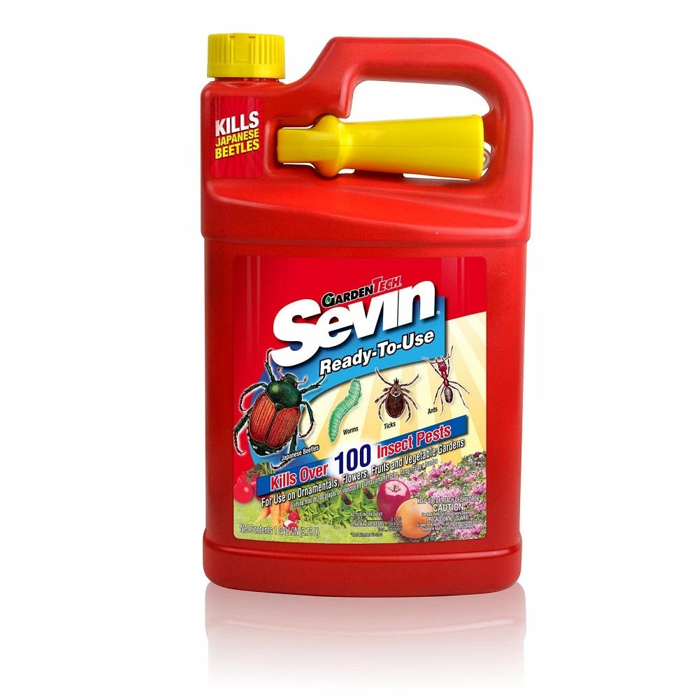 Sevin Ready-To-Use Liquid Pesticide, 1 Gallon - 100519576 - Fertilizers & Plant Food 1 Sevin Ready-To-Use Liquid Pesticide, 1 Gallon - 100519576 - Fertilizers & Plant Food