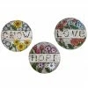 Alpine Floral Garden Stepping Stone Décor - WQA1316ABB - Garden Accessories