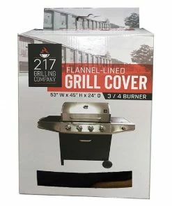 217 Grilling Company 3 - 4 Burner Flannel Cover - RK80A4 - Tools & Accessories