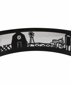 Lincoln Outfitters 36" Campfire Ring Farm Scene - 90-166-0204 - Fire Pits & Heaters -Cheap Lawn Shop c8c254e8945dbcf7a6fa678487e5c22461bda30e 32150007 5
