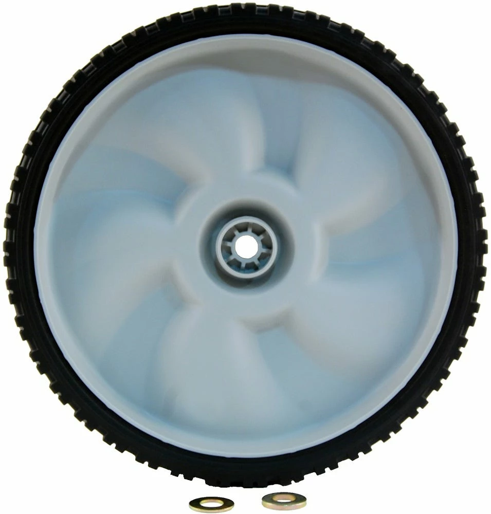 Arnold 11" Universal Plastic Wheel with Adapters - 490-325-0023 - Lawn Mowers & Lawn Care 1 Arnold 11" Universal Plastic Wheel with Adapters - 490-325-0023 - Lawn Mowers & Lawn Care