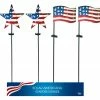 Alpine Assorted Solar Patriotic Garden LED Stakes YCC198A - Bird Houses