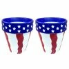 Ambia American Flag Design Citronella Candle, 2 Pack, 3.5oz each - AY71-33079 - Bug Candles & Zappers