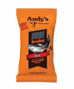 Andy's Seasoning Andys Red Fish Breading, 10oz - 50094 - Flavorers & Seasonings