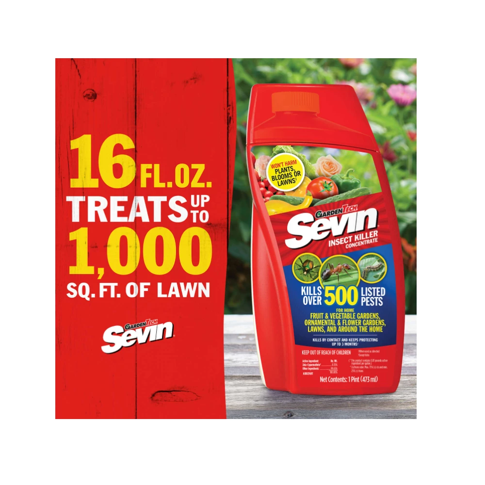 Sevin Insect Killer Concentrate Pint - 100530122 - Fertilizers & Plant Food 3 Sevin Insect Killer Concentrate Pint - 100530122 - Fertilizers & Plant Food - Image 3