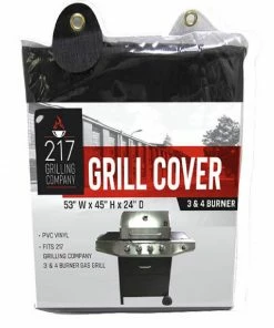 217 Grilling Company 3 - 4 Burner Grill Cover - RK80A1 - Tools & Accessories