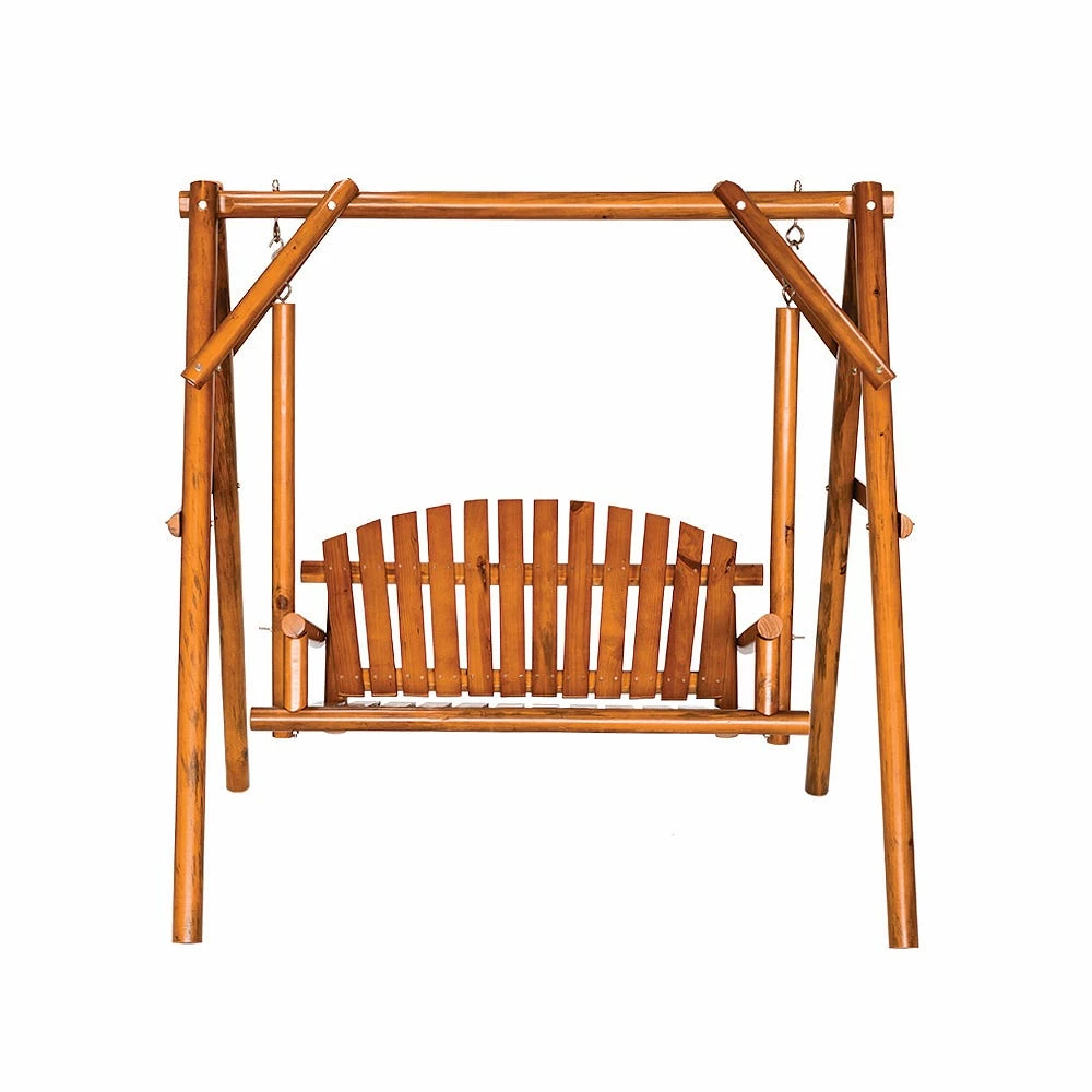 Various Brands Maple Ridge Treated Log Swing - 88-537-0204 - Swings & Hammocks 2 Various Brands Maple Ridge Treated Log Swing - 88-537-0204 - Swings & Hammocks - Image 2